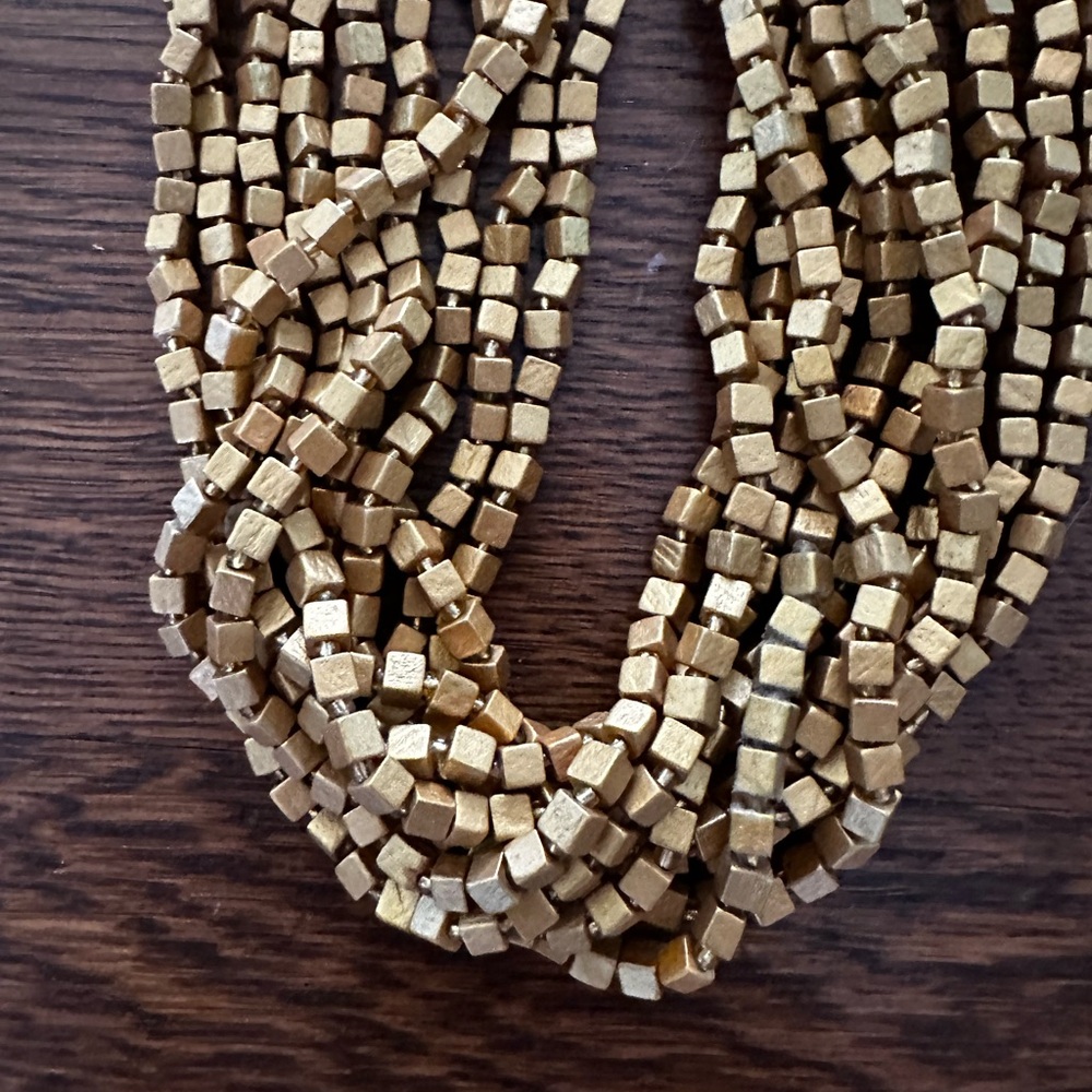“Gold” statement necklace - Picture 3 of 3
